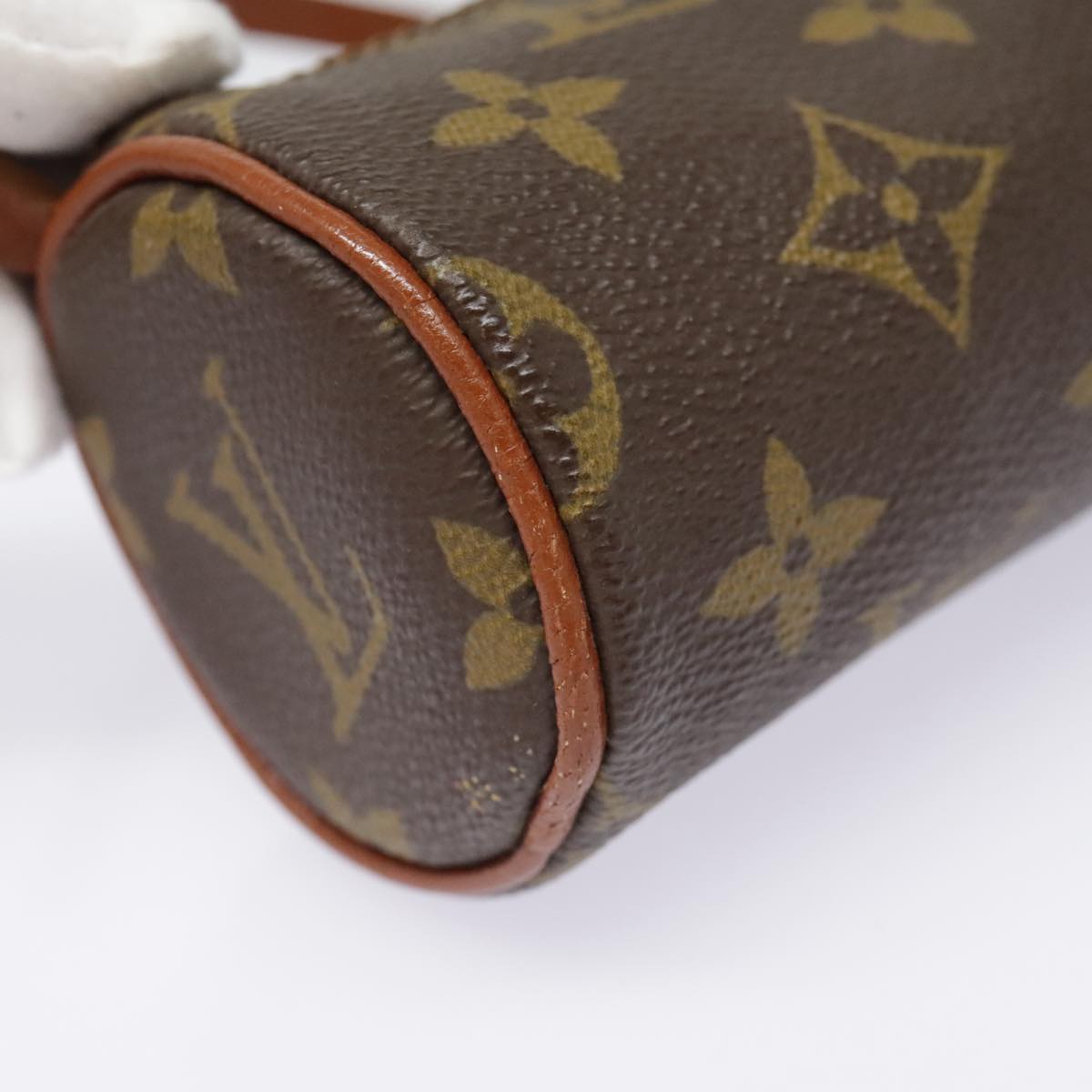 LOUIS VUITTON Monogram Papillon Pouch LV Auth 89602