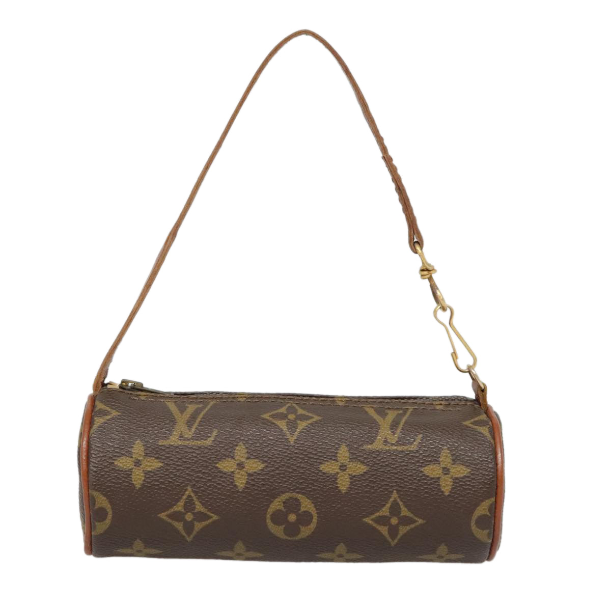 LOUIS VUITTON Monogram Papillon Pouch LV Auth 89602