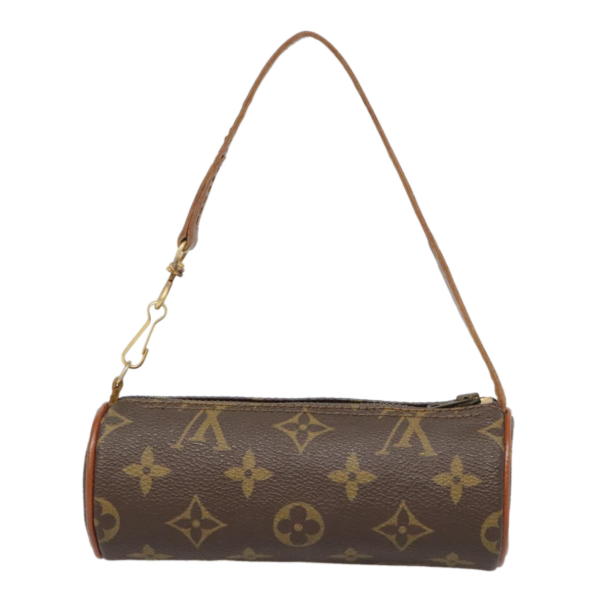 LOUIS VUITTON Monogram Papillon Pouch LV Auth 89602