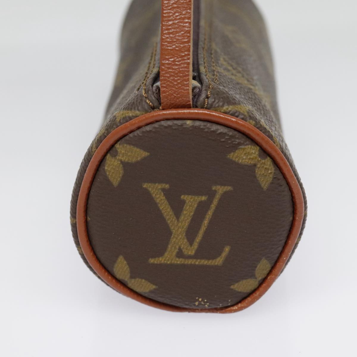 LOUIS VUITTON Monogram Papillon Pouch LV Auth 89602