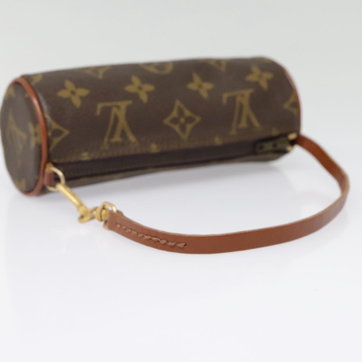 LOUIS VUITTON Monogram Papillon Pouch LV Auth 89602