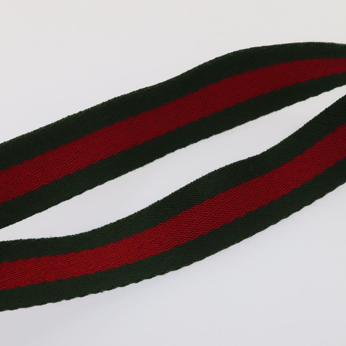 GUCCI GG Supreme Web Sherry Line Tote Bag PVC Leather Beige Auth 89625