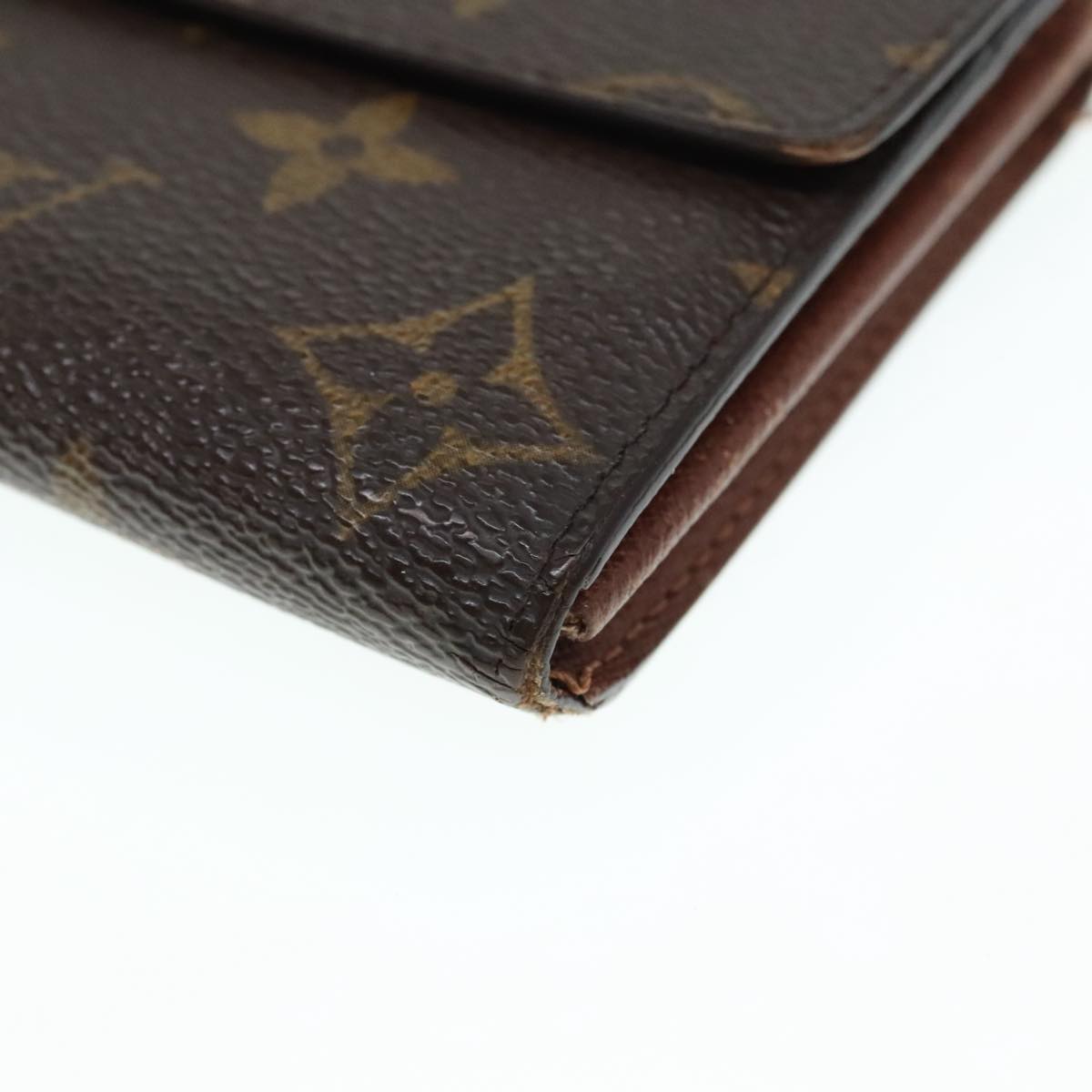 LOUIS VUITTON Monogram Portefeuille Sarah Long Wallet M61734 LV Auth 89634