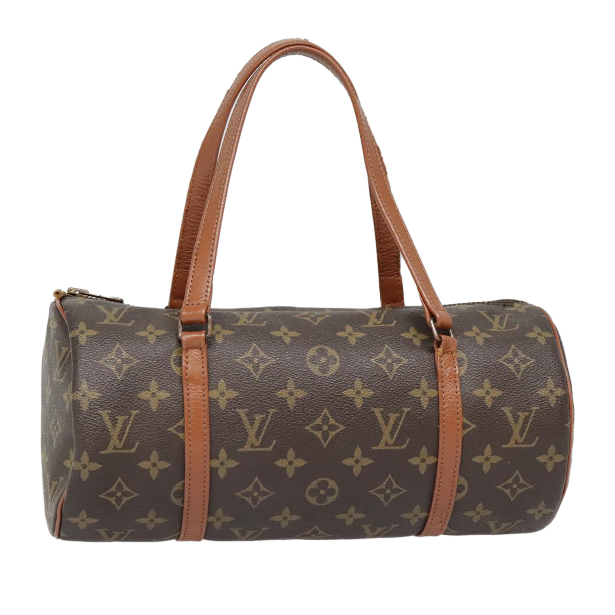 LOUIS VUITTON Monogram Papillon 30 Hand Bag M51385 LV Auth 89643