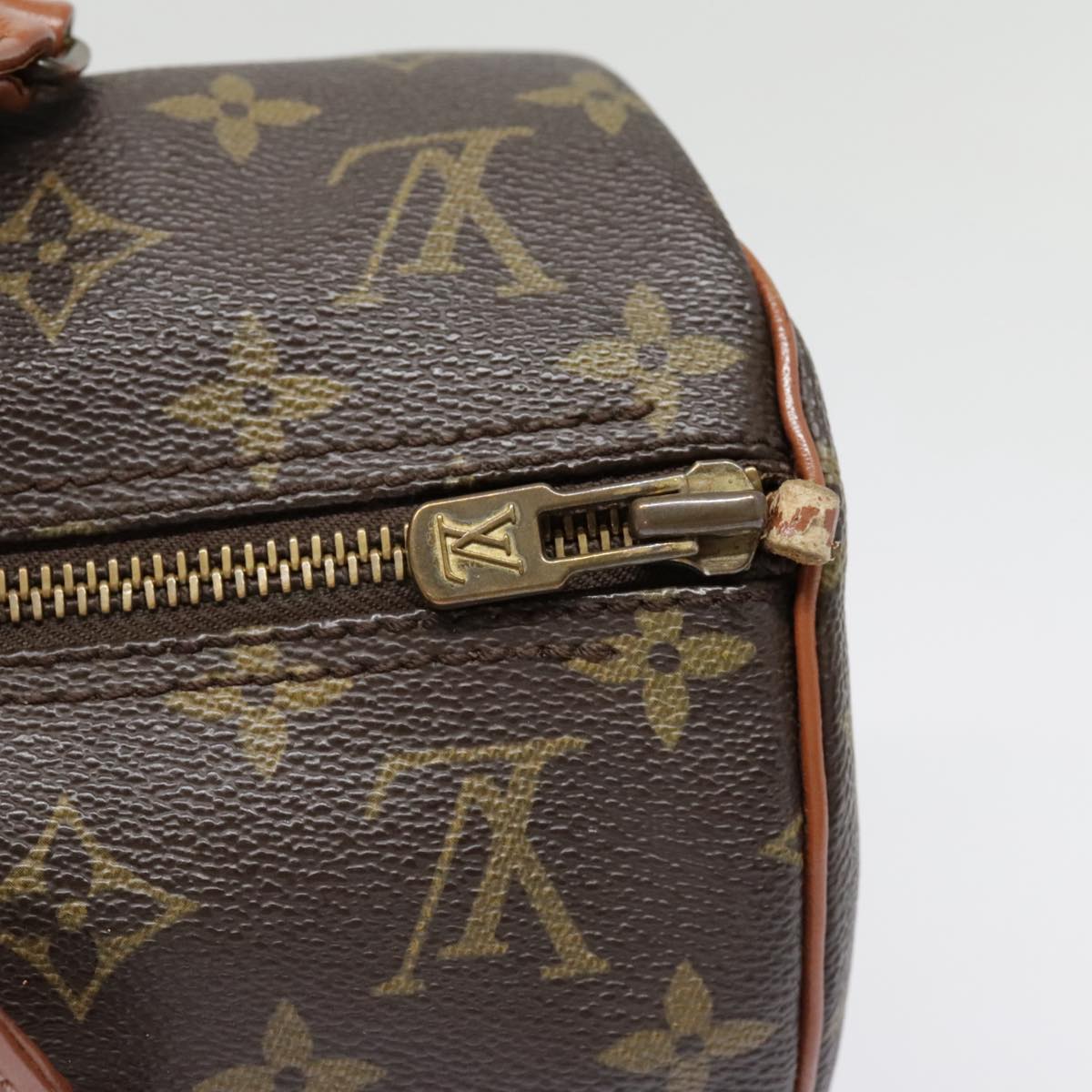 LOUIS VUITTON Monogram Papillon 30 Hand Bag M51385 LV Auth 89643