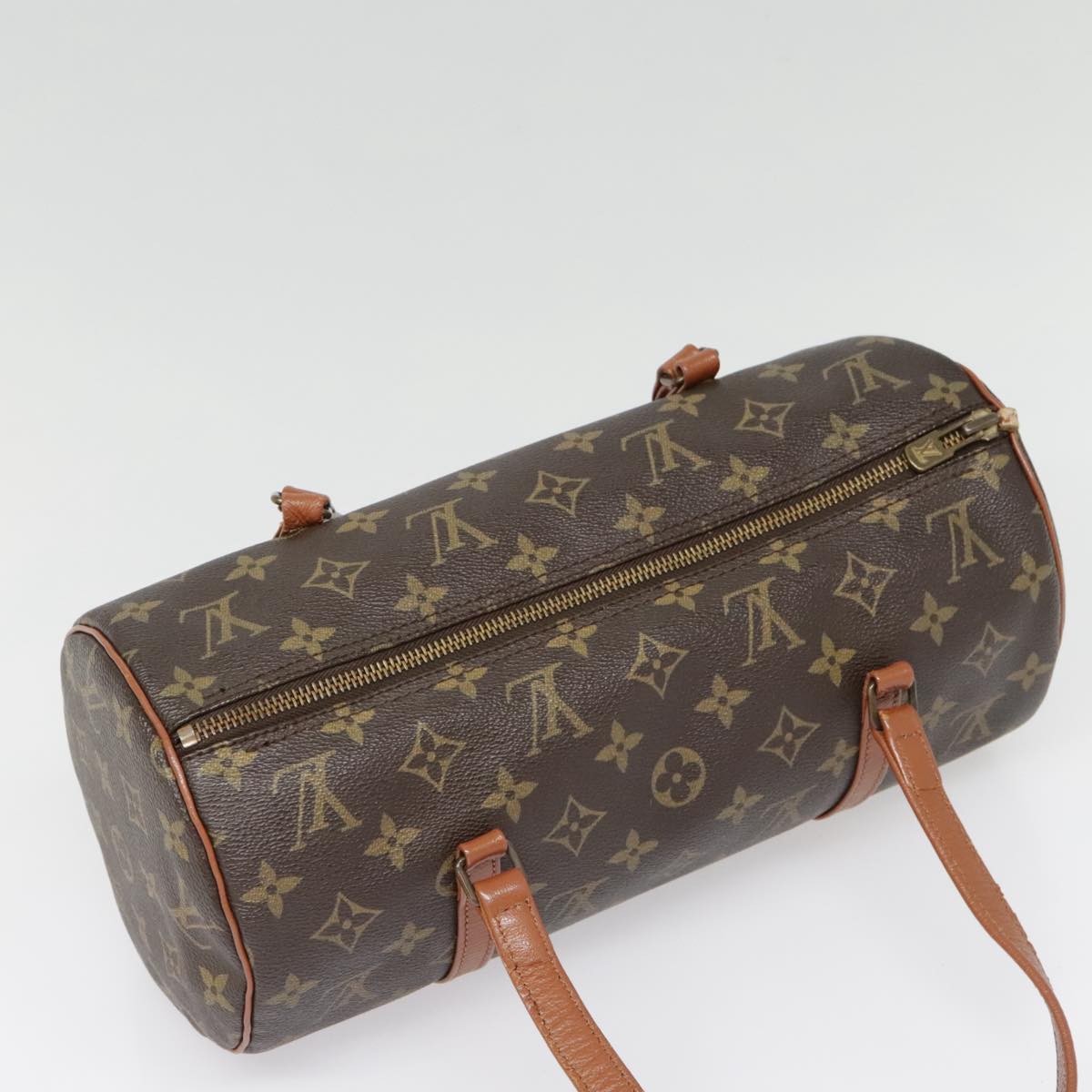 LOUIS VUITTON Monogram Papillon 30 Hand Bag M51385 LV Auth 89643