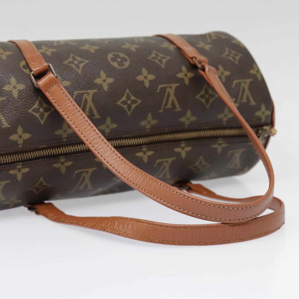 LOUIS VUITTON Monogram Papillon 30 Hand Bag M51385 LV Auth 89643