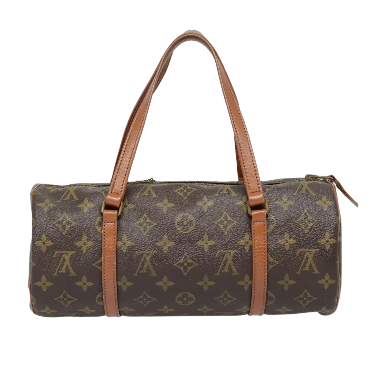 LOUIS VUITTON Monogram Papillon 30 Hand Bag M51385 LV Auth 89644