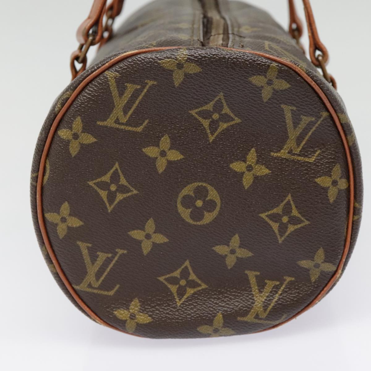 LOUIS VUITTON Monogram Papillon 30 Hand Bag M51385 LV Auth 89644