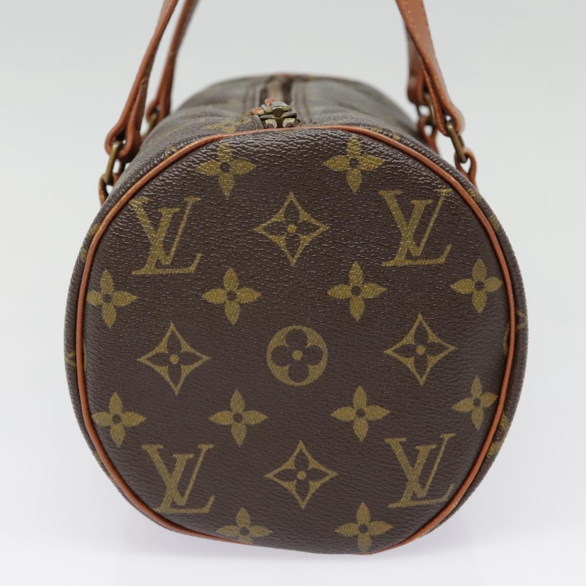 LOUIS VUITTON Monogram Papillon 30 Hand Bag M51385 LV Auth 89644