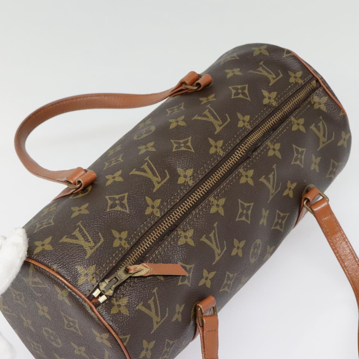 LOUIS VUITTON Monogram Papillon 30 Hand Bag M51385 LV Auth 89644