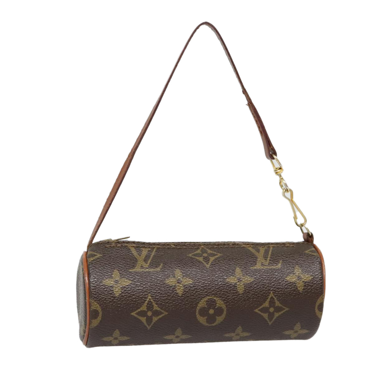 LOUIS VUITTON Monogram Papillon Pouch LV Auth 89645