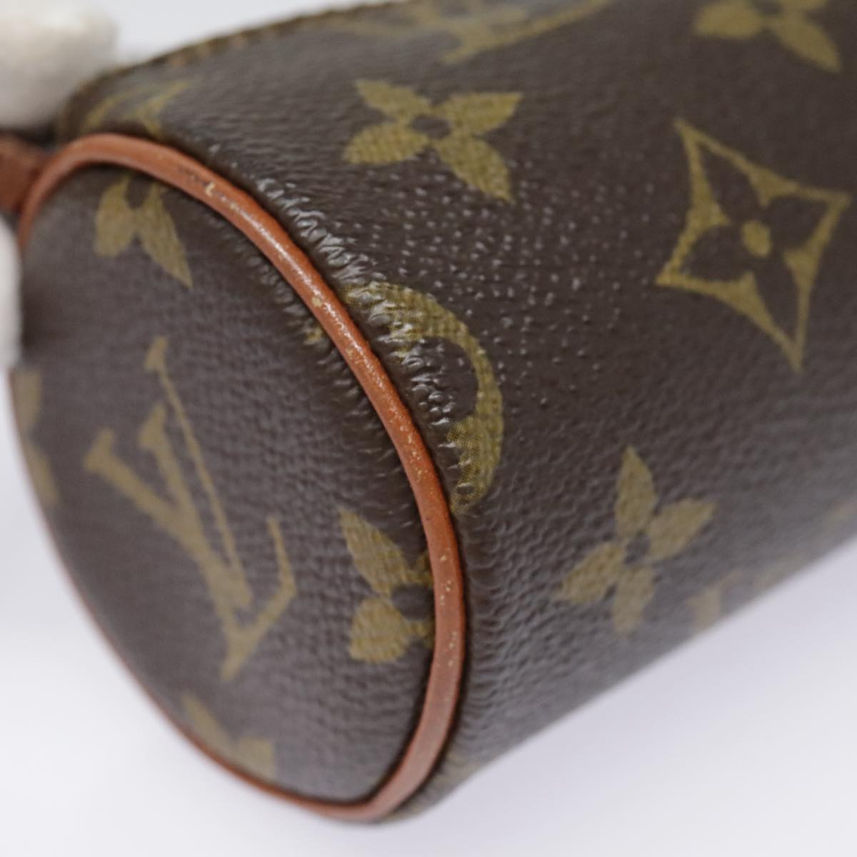 LOUIS VUITTON Monogram Papillon Pouch LV Auth 89645