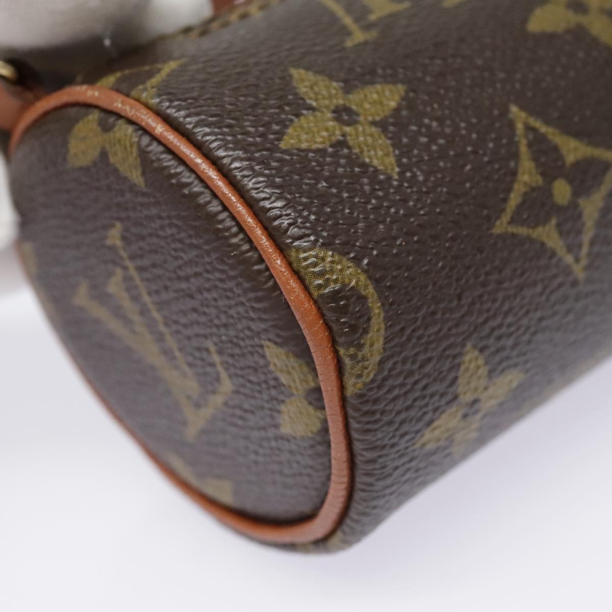 LOUIS VUITTON Monogram Papillon Pouch LV Auth 89645