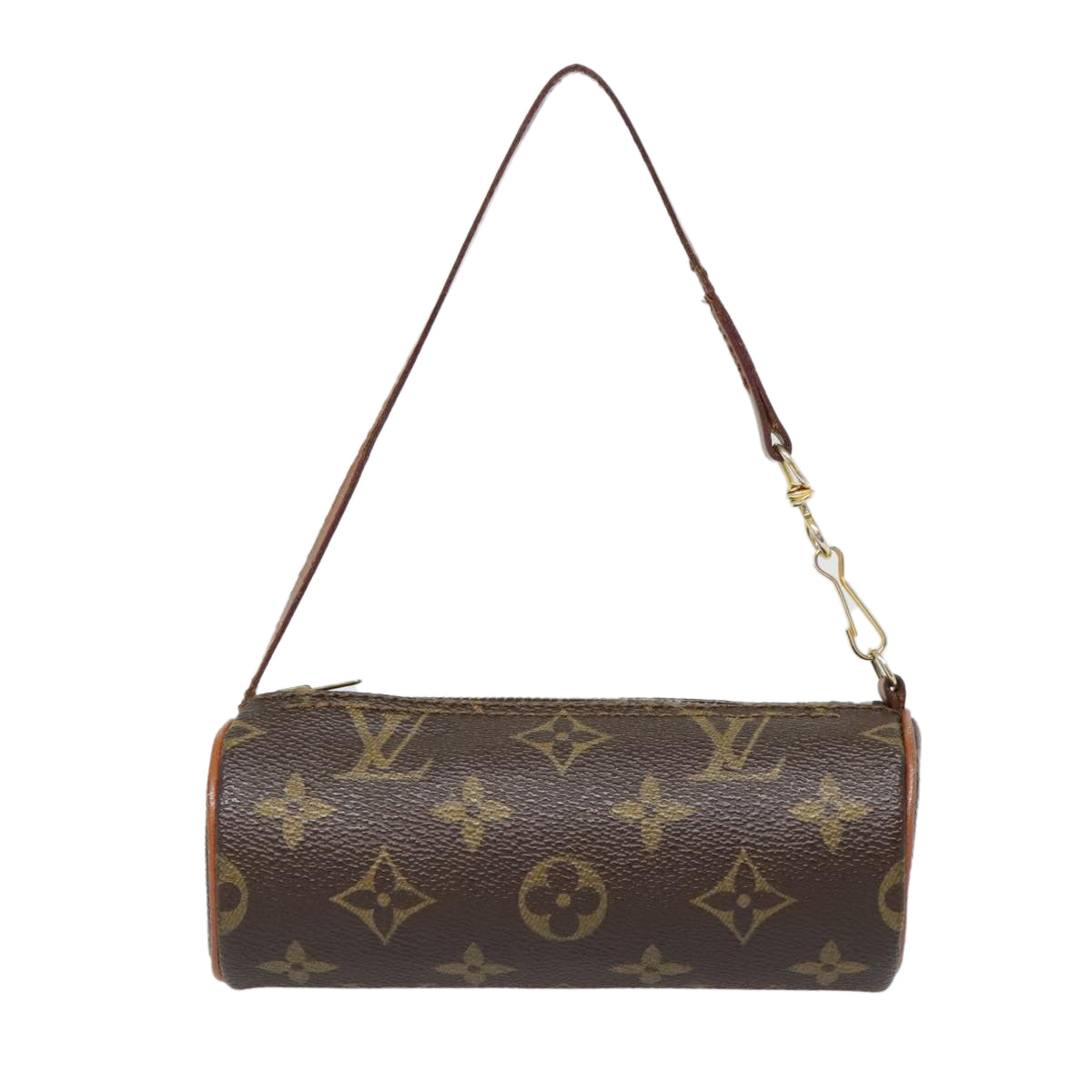 LOUIS VUITTON Monogram Papillon Pouch LV Auth 89645