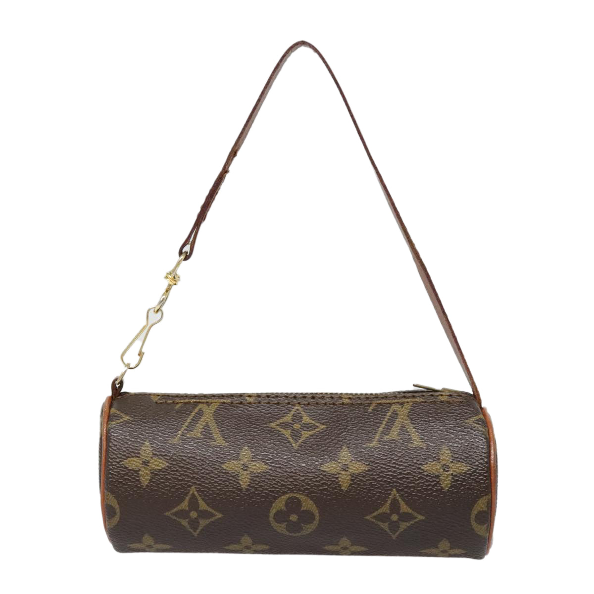 LOUIS VUITTON Monogram Papillon Pouch LV Auth 89645