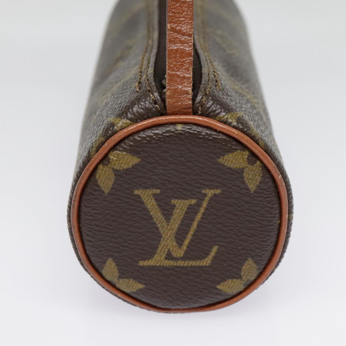 LOUIS VUITTON Monogram Papillon Pouch LV Auth 89645