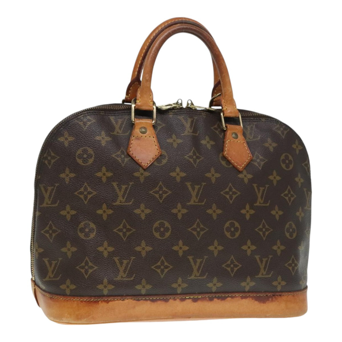 LOUIS VUITTON Monogram Alma Hand Bag M51130 LV Auth 89646