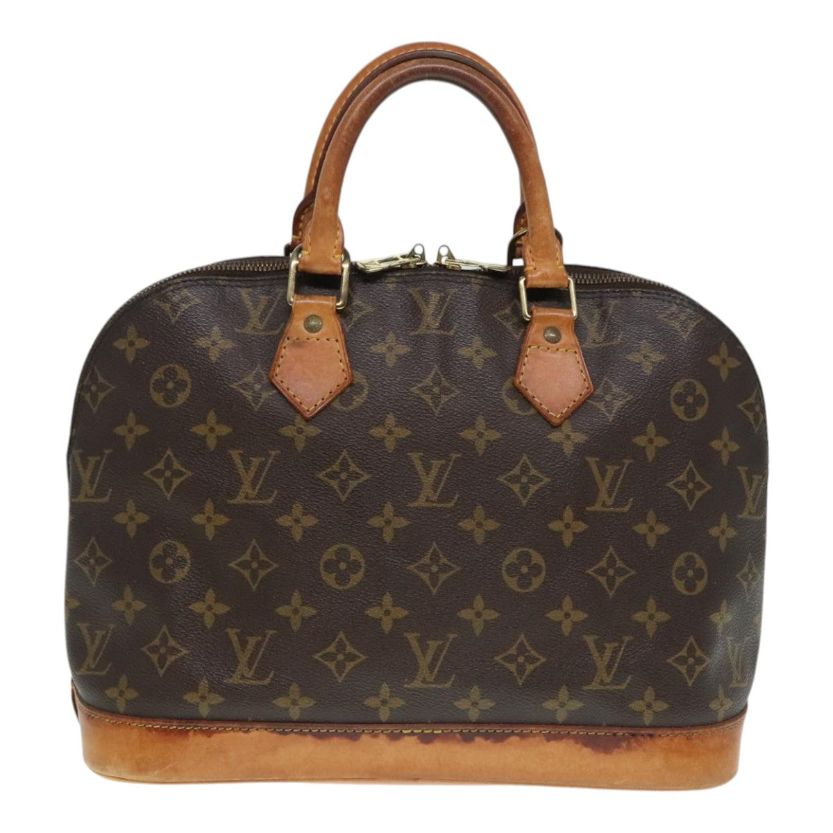 LOUIS VUITTON Monogram Alma Hand Bag M51130 LV Auth 89646