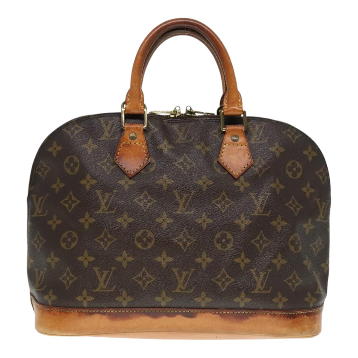 LOUIS VUITTON Monogram Alma Hand Bag M51130 LV Auth 89646