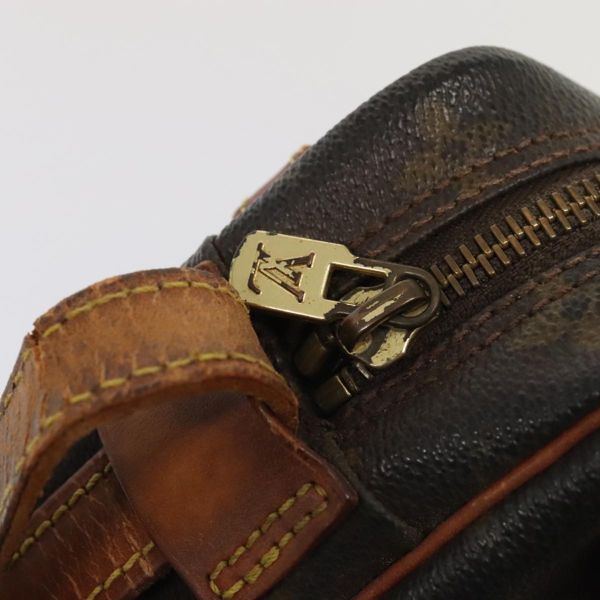 LOUIS VUITTON Monogram Jeune Fille GM Shoulder Bag M51225 LV Auth 89656