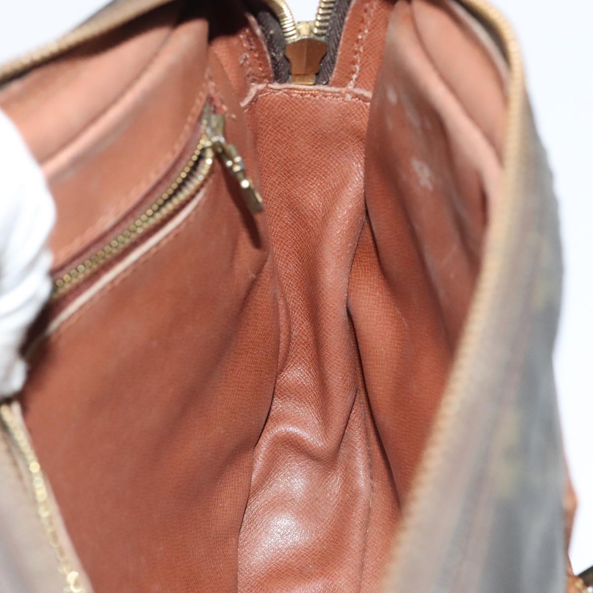 LOUIS VUITTON Monogram Jeune Fille GM Shoulder Bag M51225 LV Auth 89656