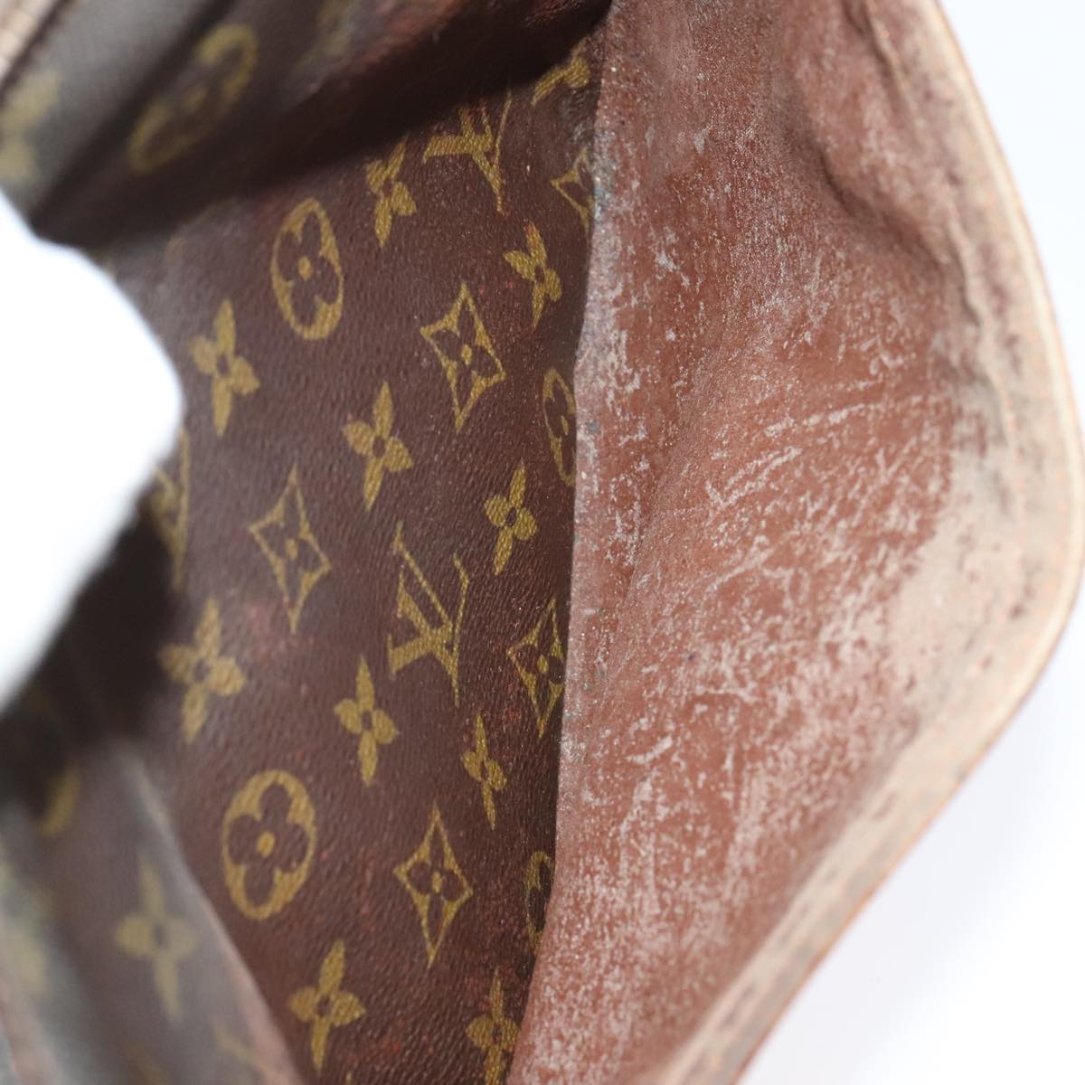 LOUIS VUITTON Monogram Jeune Fille GM Shoulder Bag M51225 LV Auth 89656