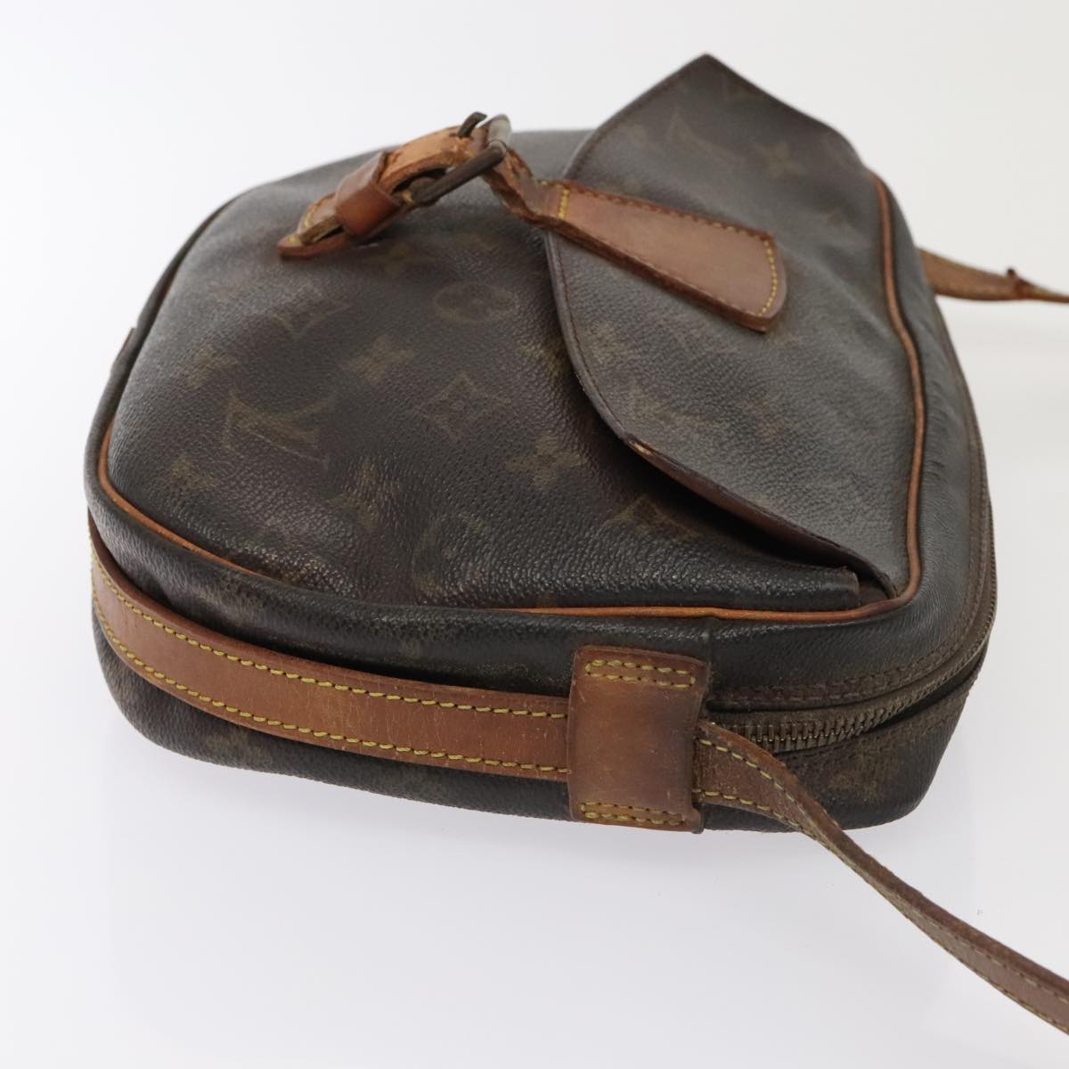 LOUIS VUITTON Monogram Jeune Fille GM Shoulder Bag M51225 LV Auth 89656