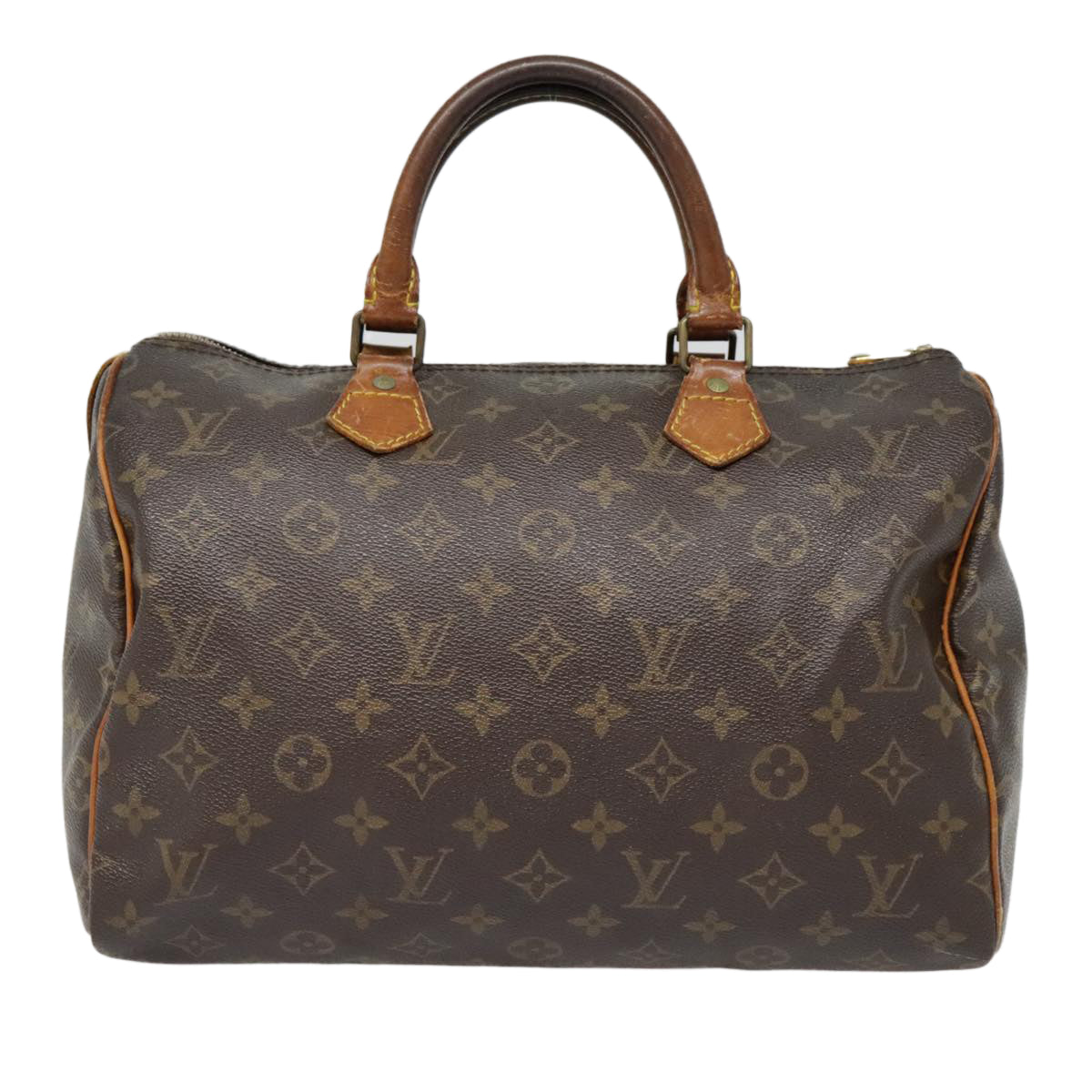 LOUIS VUITTON Monogram Speedy 30 Hand Bag M41526 LV Auth 89671