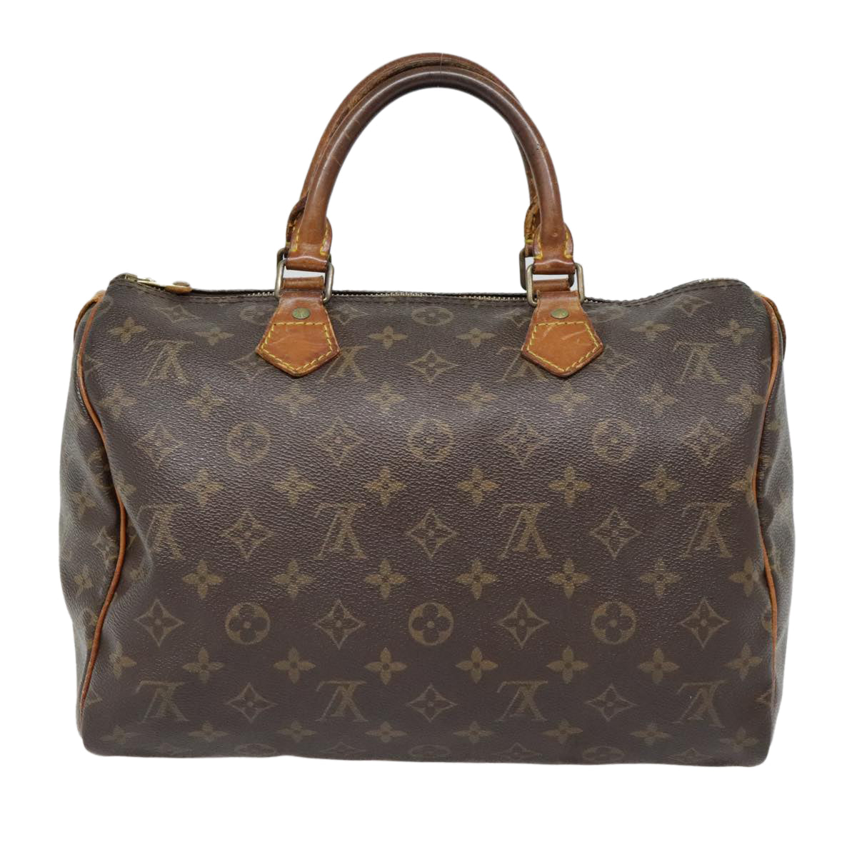 LOUIS VUITTON Monogram Speedy 30 Hand Bag M41526 LV Auth 89671