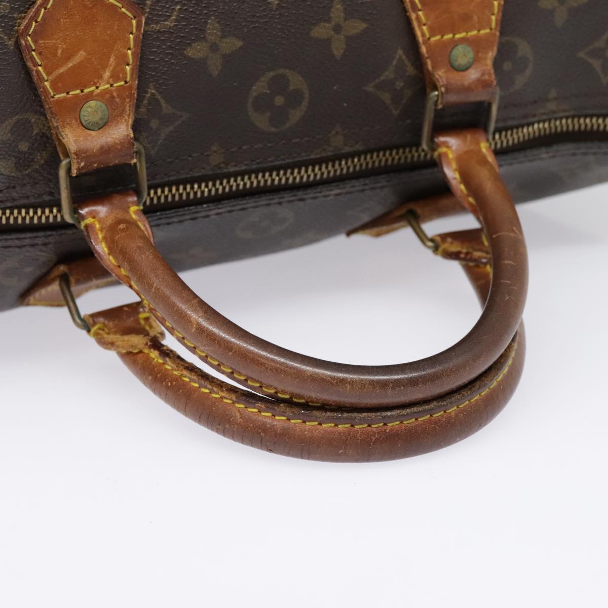 LOUIS VUITTON Monogram Speedy 30 Hand Bag M41526 LV Auth 89671