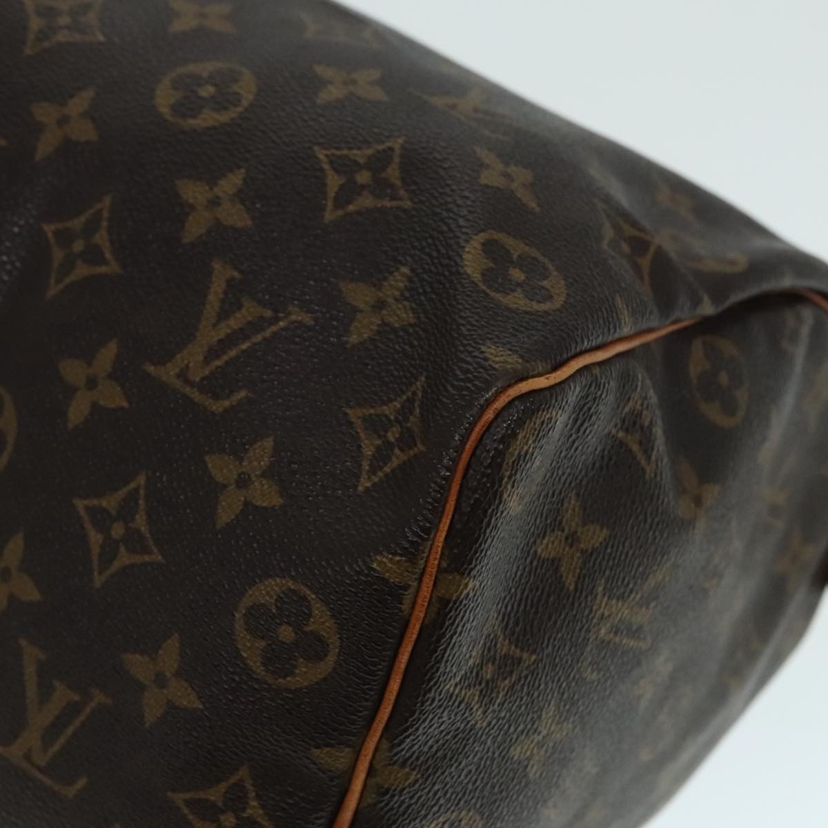 LOUIS VUITTON Monogram Speedy 35 Hand Bag M41524 LV Auth 89672