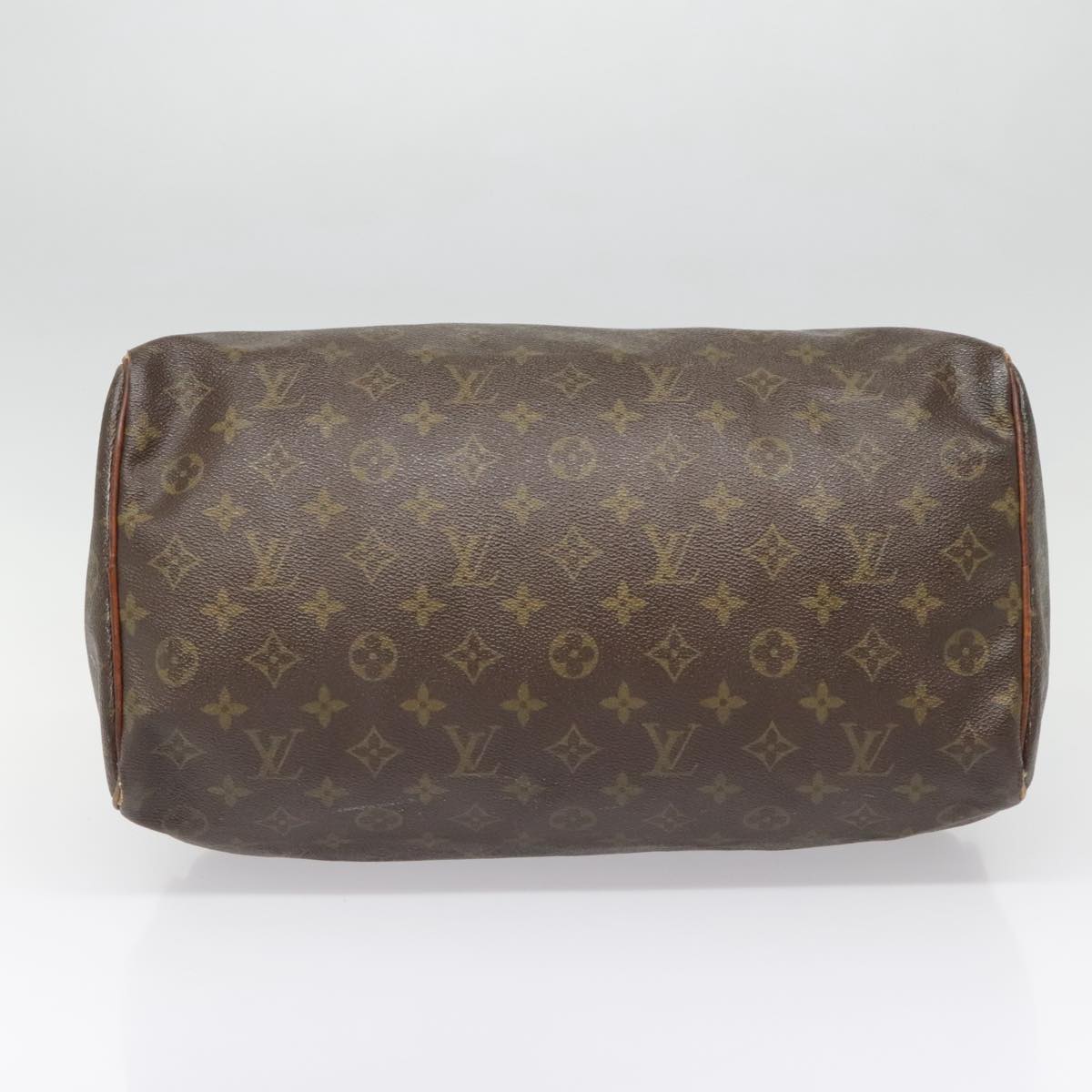 LOUIS VUITTON Monogram Speedy 35 Hand Bag M41524 LV Auth 89673