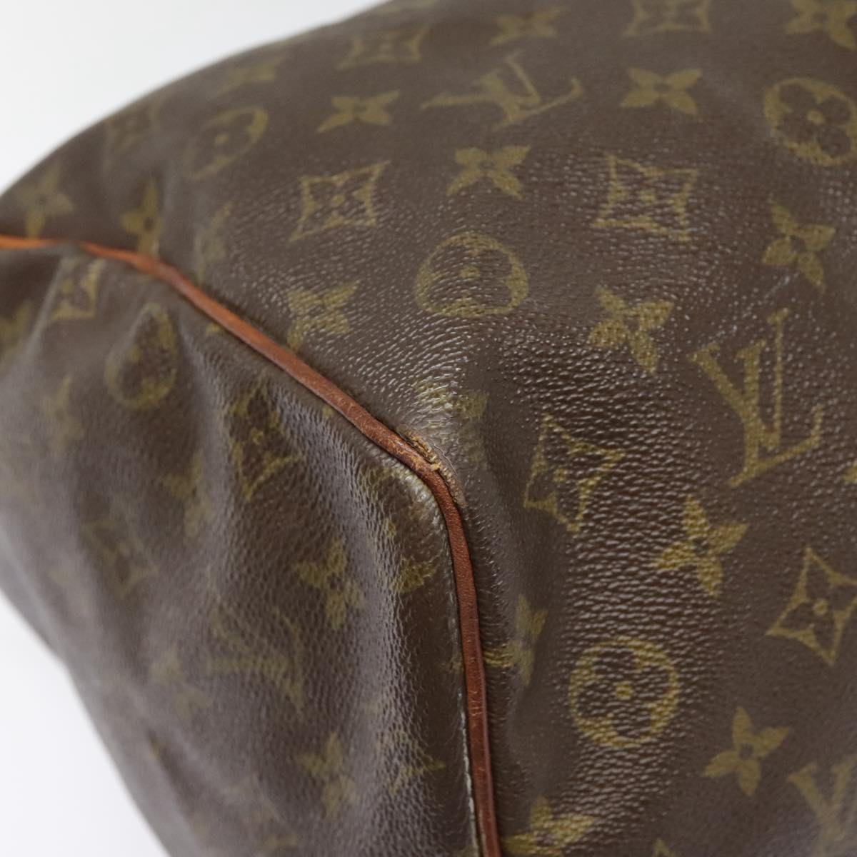 LOUIS VUITTON Monogram Speedy 35 Hand Bag M41524 LV Auth 89673