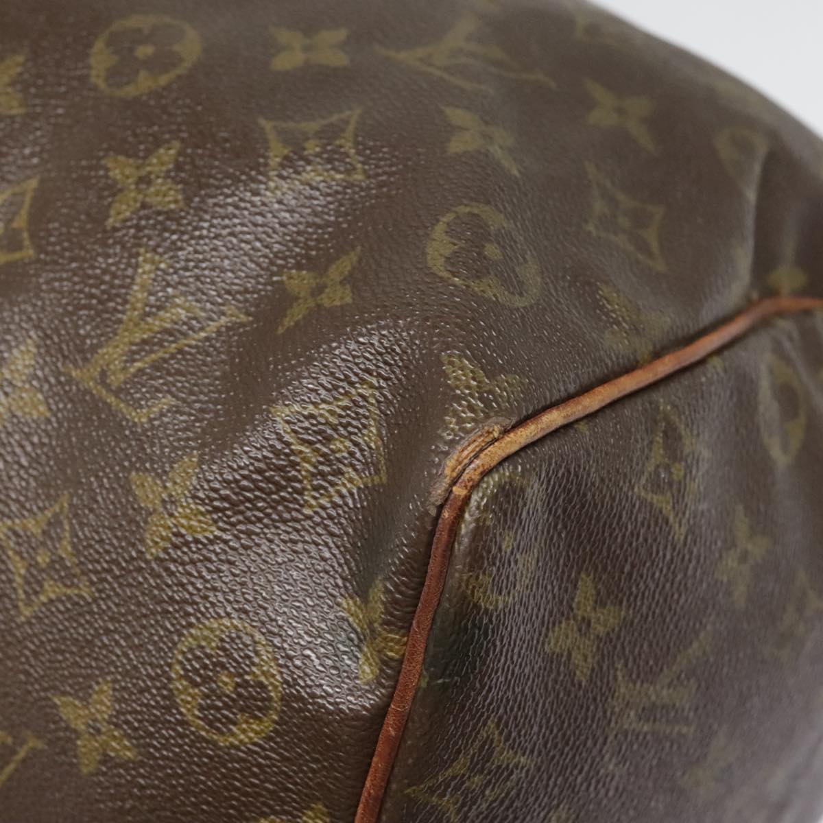 LOUIS VUITTON Monogram Speedy 35 Hand Bag M41524 LV Auth 89673