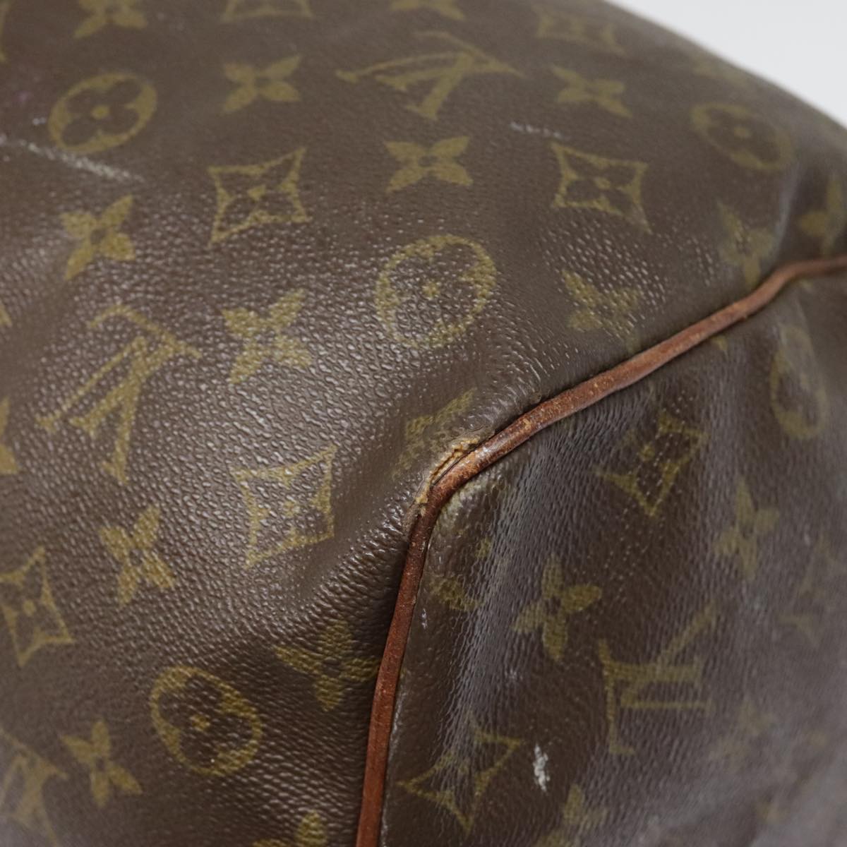 LOUIS VUITTON Monogram Speedy 35 Hand Bag M41524 LV Auth 89673