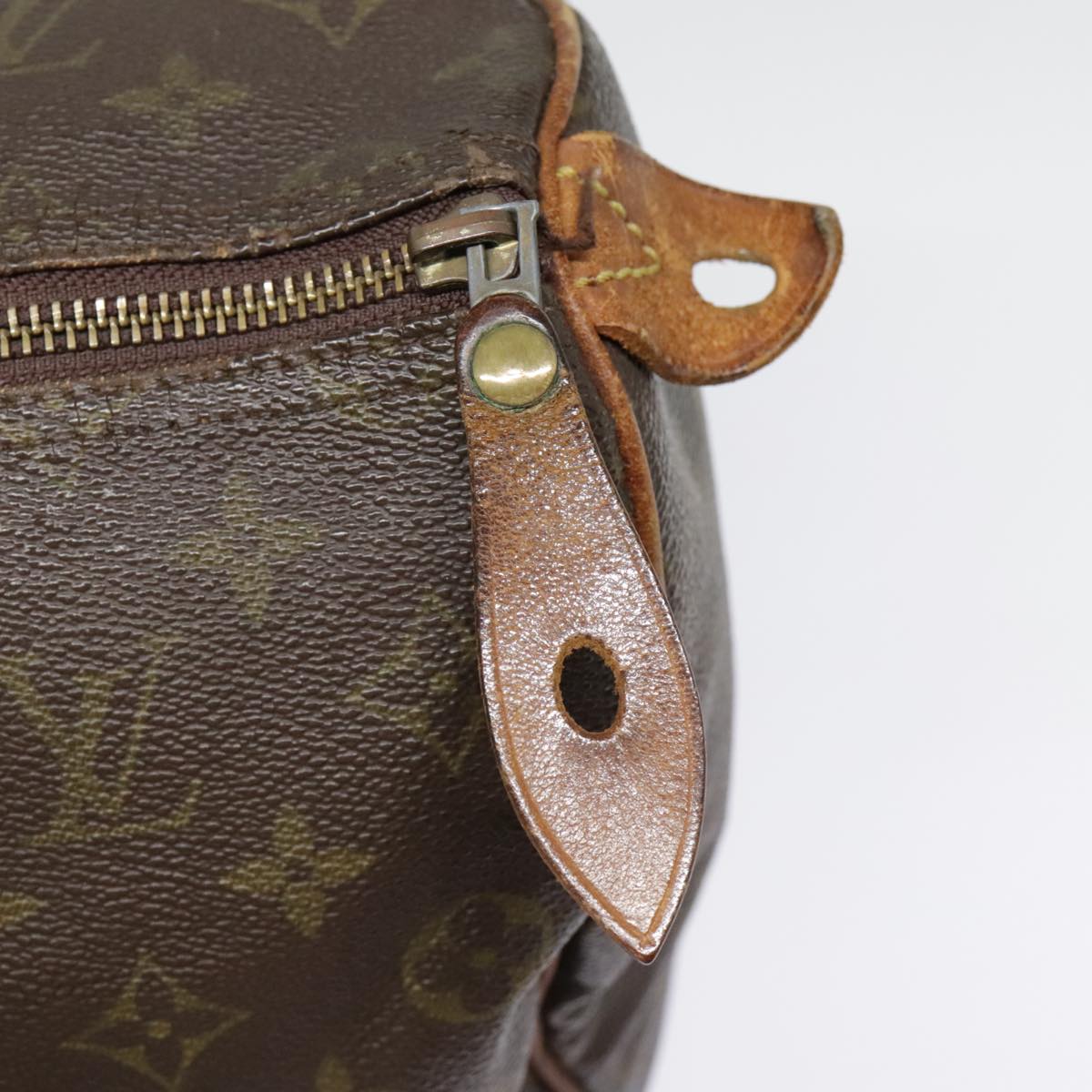 LOUIS VUITTON Monogram Speedy 35 Hand Bag M41524 LV Auth 89673