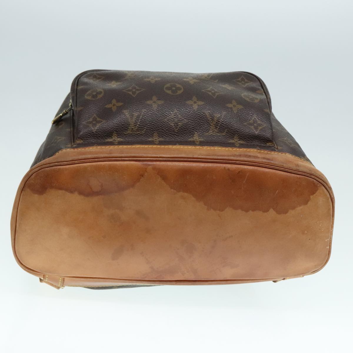 LOUIS VUITTON Monogram Montsouris GM Backpack M51135 LV Auth 89677