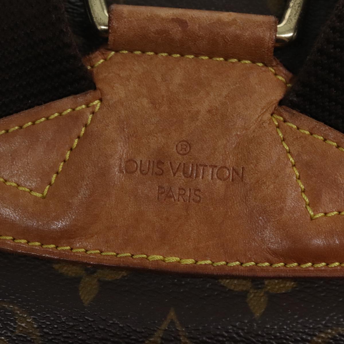 LOUIS VUITTON Monogram Montsouris GM Backpack M51135 LV Auth 89677