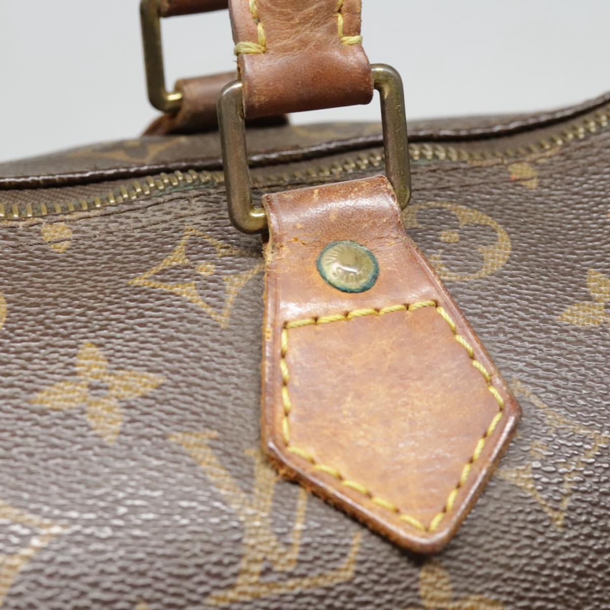 LOUIS VUITTON Monogram Speedy 30 Hand Bag M41526 LV Auth 89694