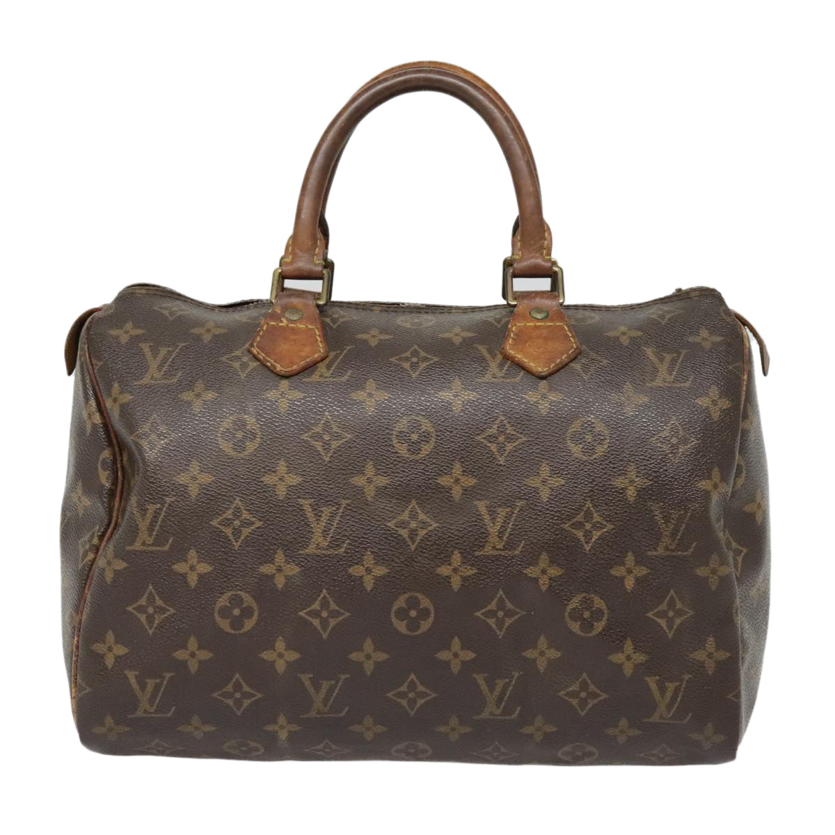 LOUIS VUITTON Monogram Speedy 30 Hand Bag M41526 LV Auth 89694