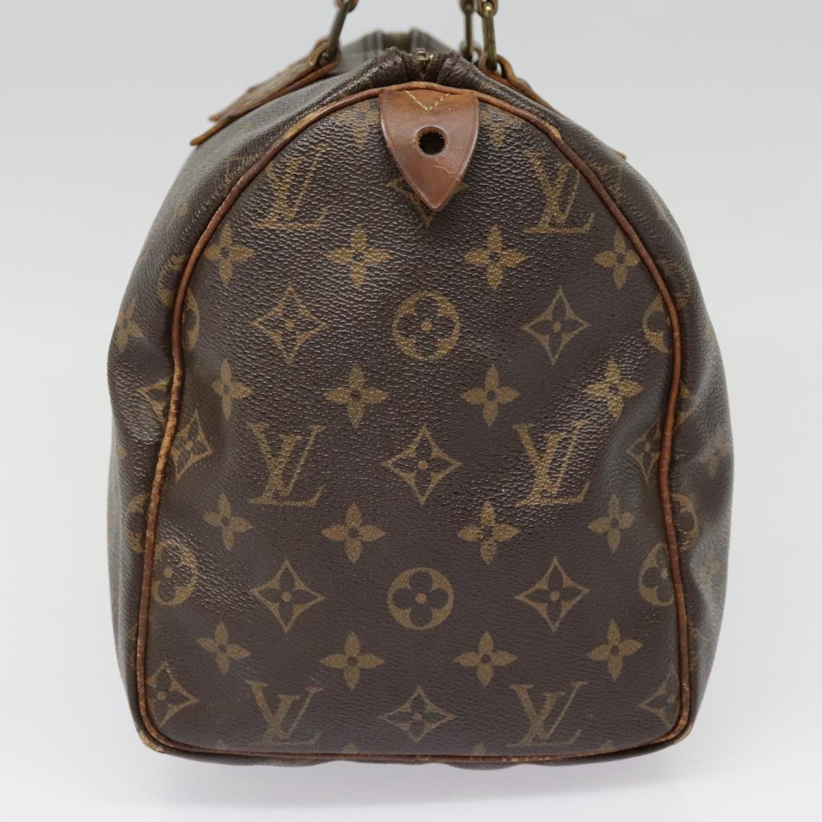 LOUIS VUITTON Monogram Speedy 30 Hand Bag M41526 LV Auth 89694