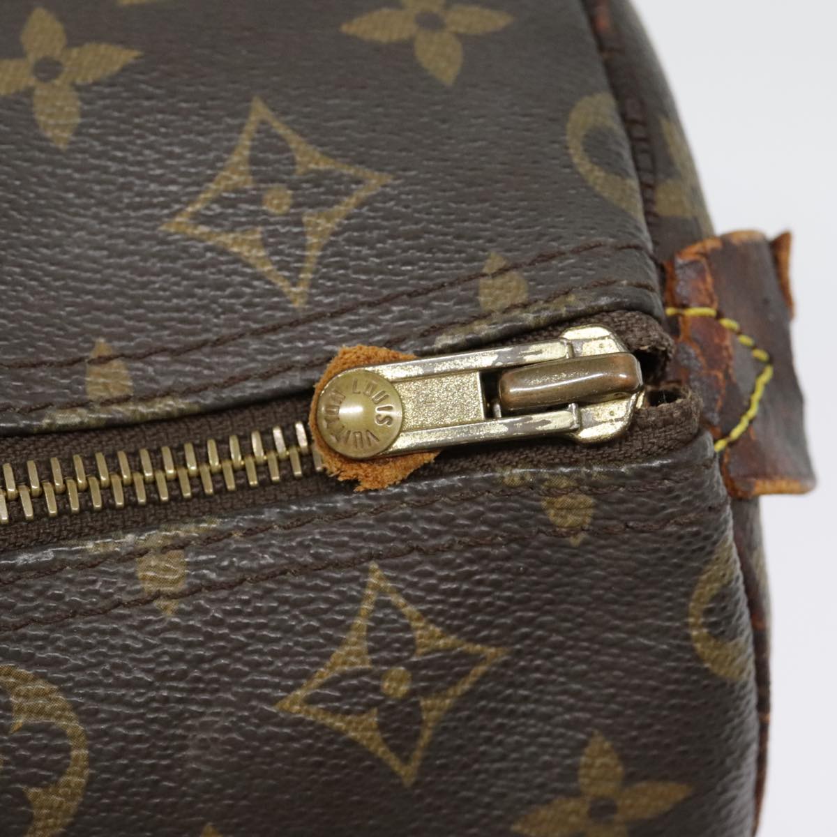 LOUIS VUITTON Monogram Speedy 30 Hand Bag M41526 LV Auth 89695