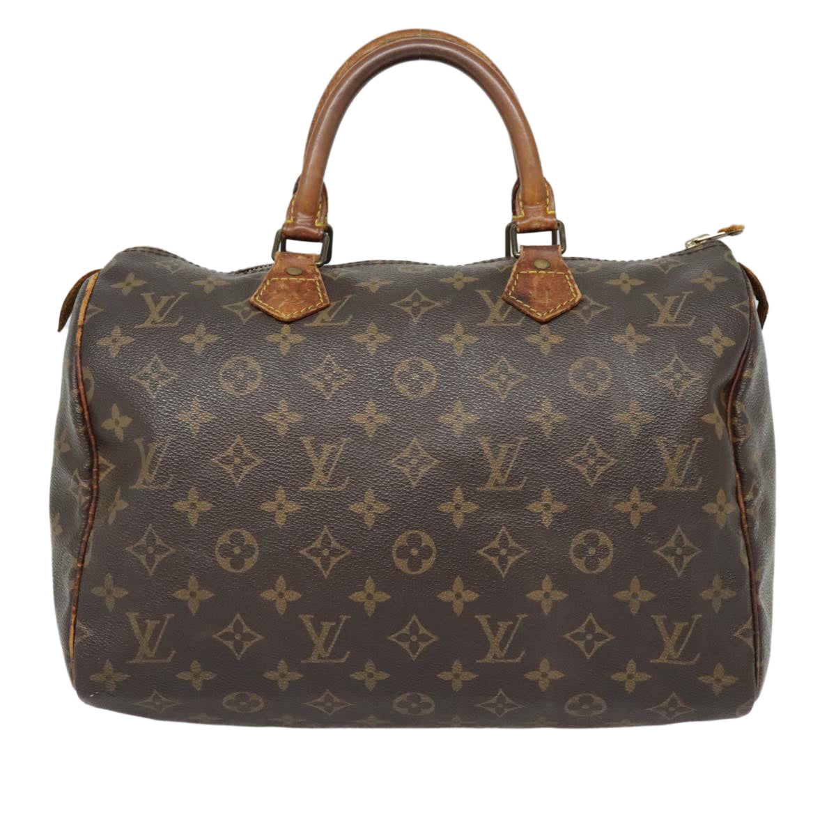 LOUIS VUITTON Monogram Speedy 30 Hand Bag M41526 LV Auth 89695