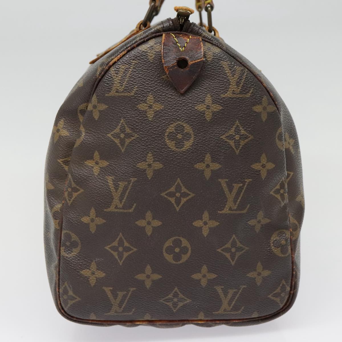 LOUIS VUITTON Monogram Speedy 30 Hand Bag M41526 LV Auth 89695