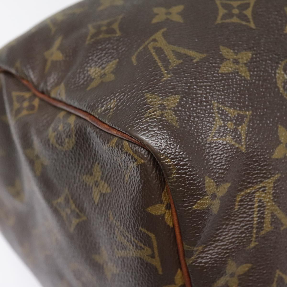 LOUIS VUITTON Monogram Speedy 30 Hand Bag M41526 LV Auth 89696