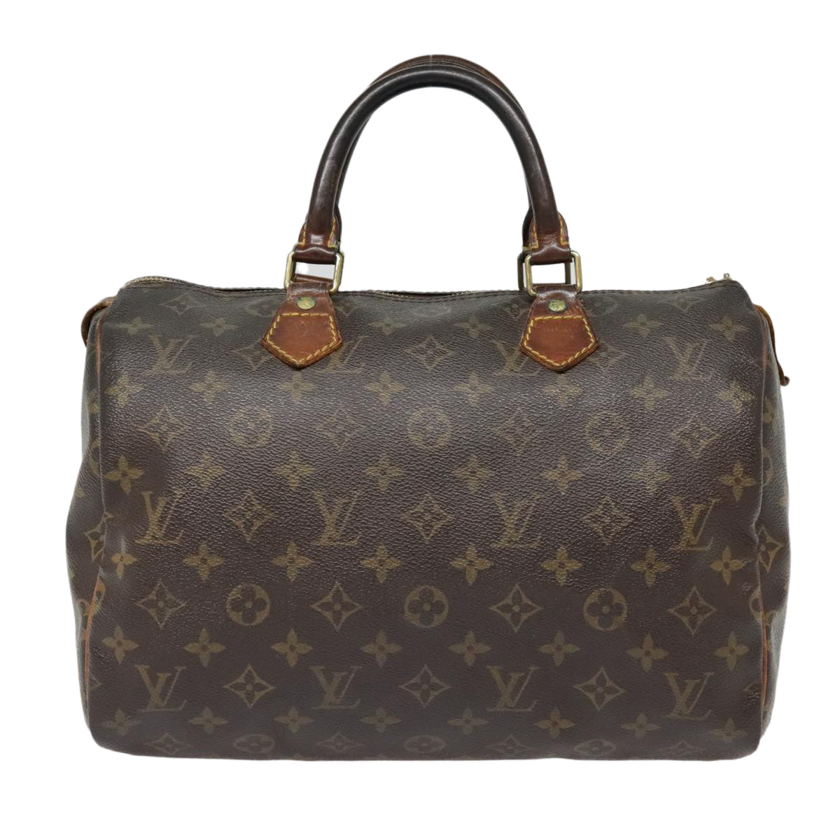 LOUIS VUITTON Monogram Speedy 30 Hand Bag M41526 LV Auth 89696