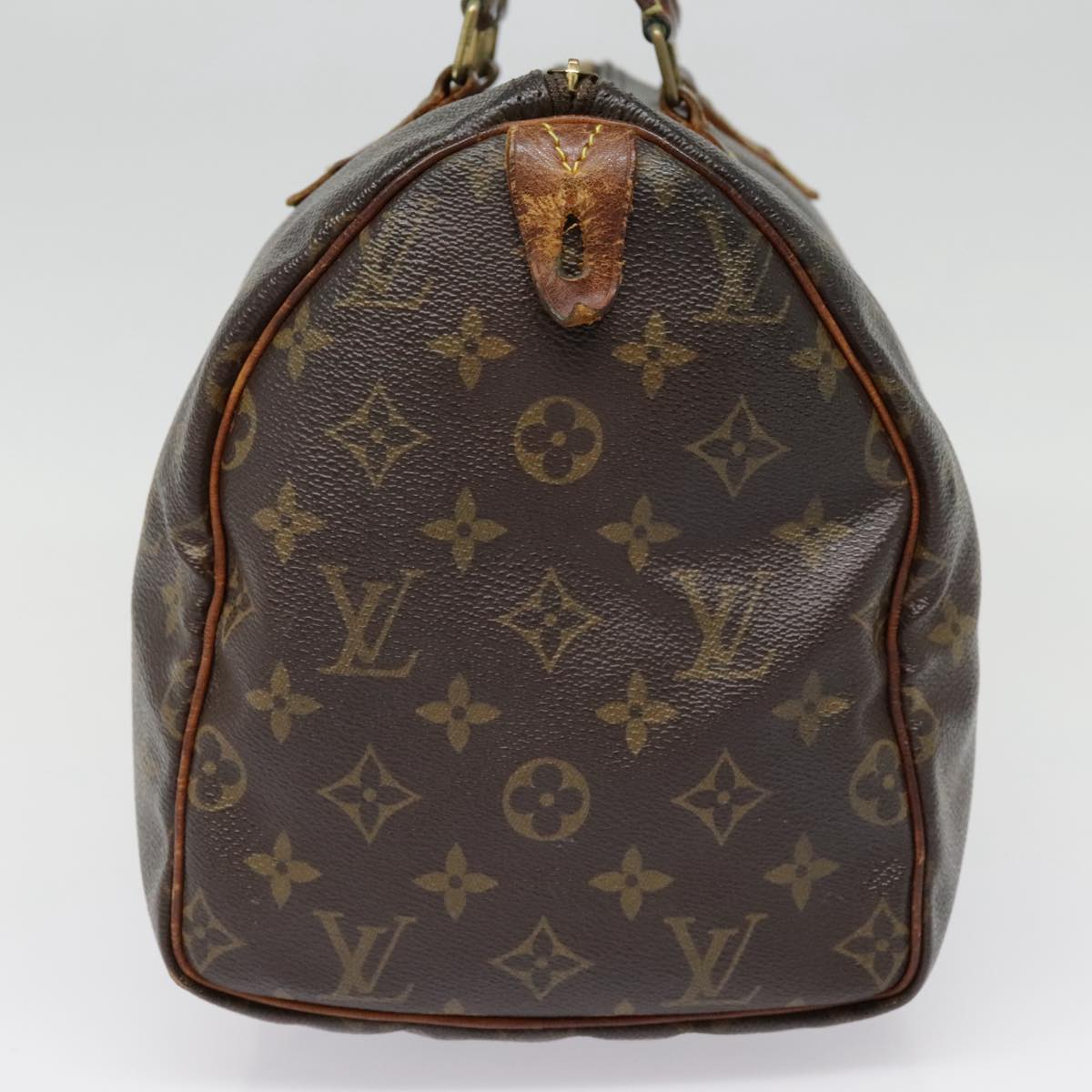 LOUIS VUITTON Monogram Speedy 30 Hand Bag M41526 LV Auth 89696