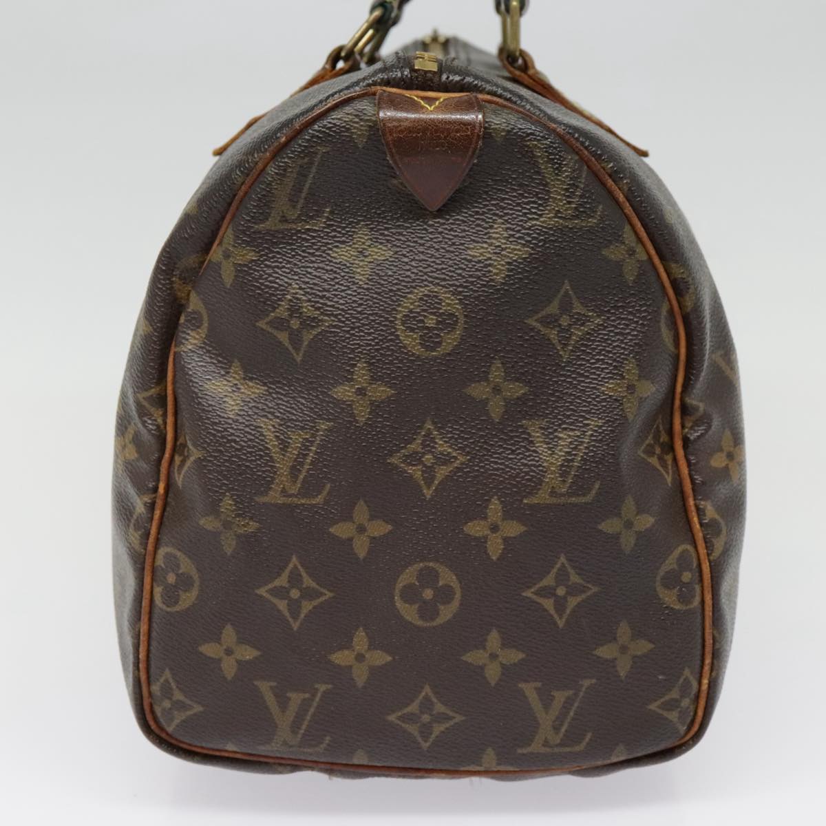 LOUIS VUITTON Monogram Speedy 30 Hand Bag M41526 LV Auth 89696