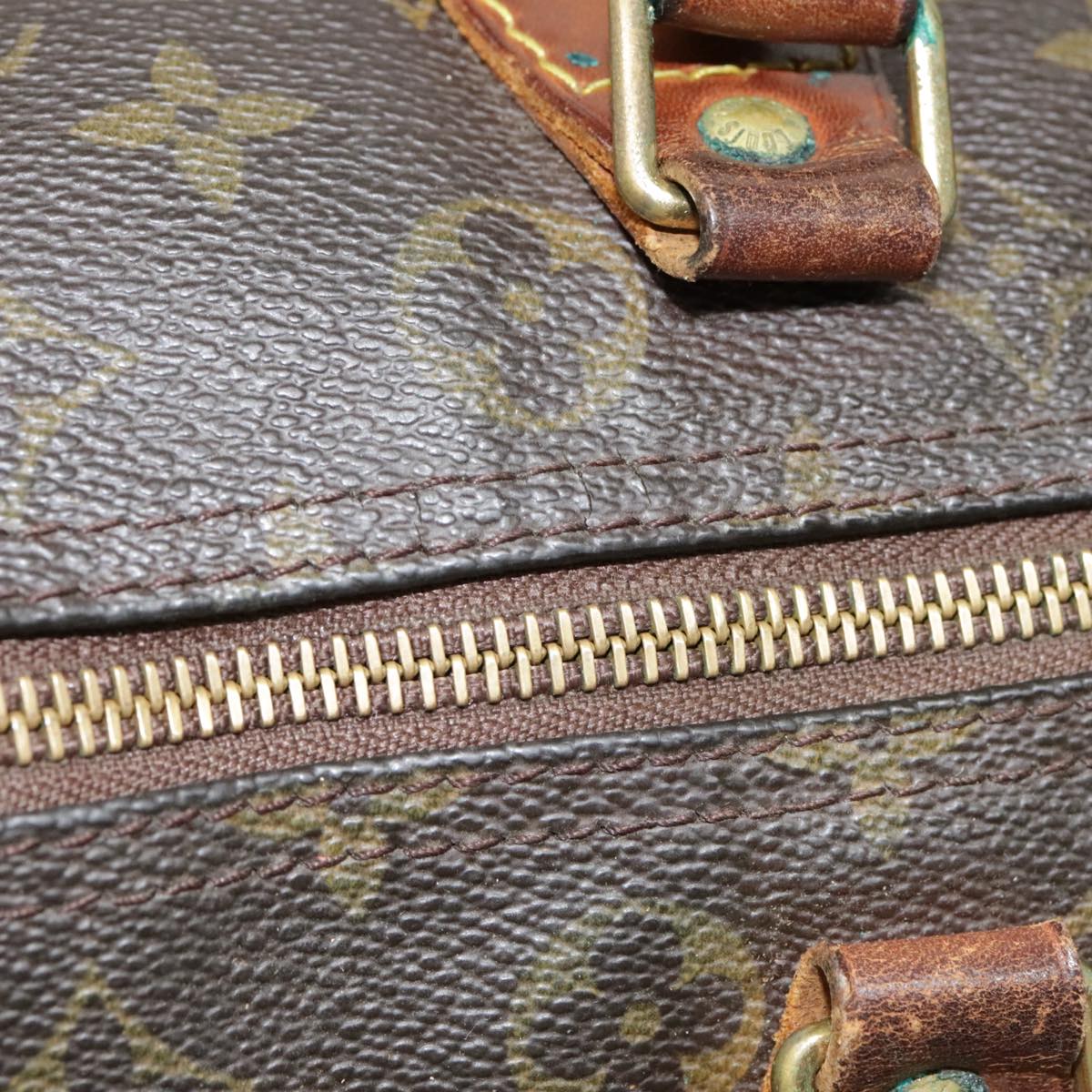 LOUIS VUITTON Monogram Speedy 30 Hand Bag M41526 LV Auth 89696